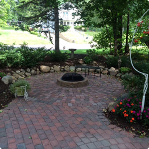 Paver walkways and driveways